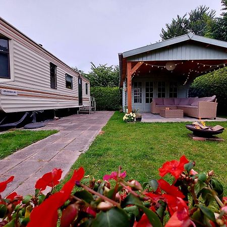 Familychalet De Schaapskooi, 6-Persons, Big Private Garden, Dogs Aloud Westergeest Luaran gambar