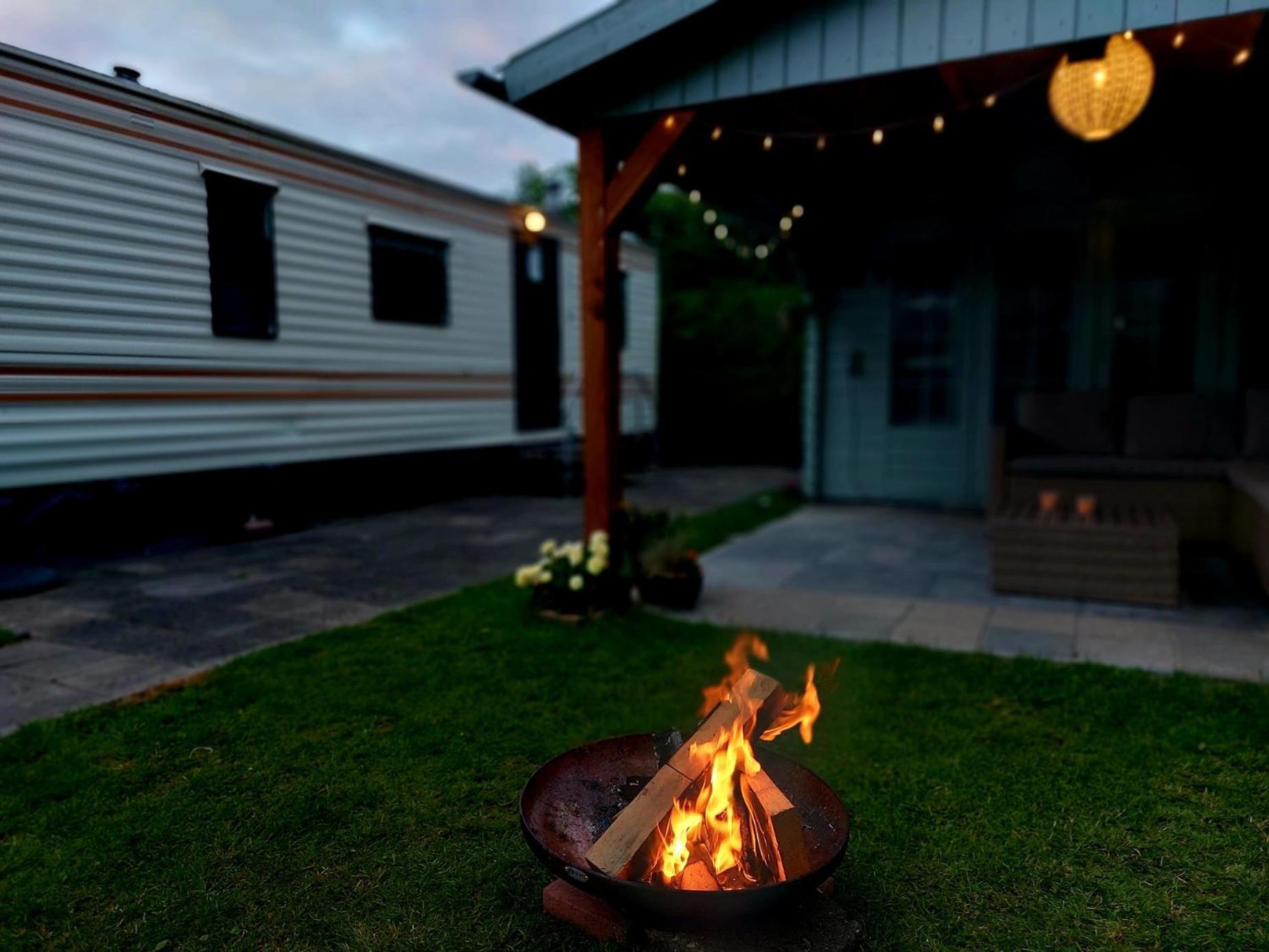 Familychalet De Schaapskooi, 6-Persons, Big Private Garden, Dogs Aloud Westergeest Luaran gambar