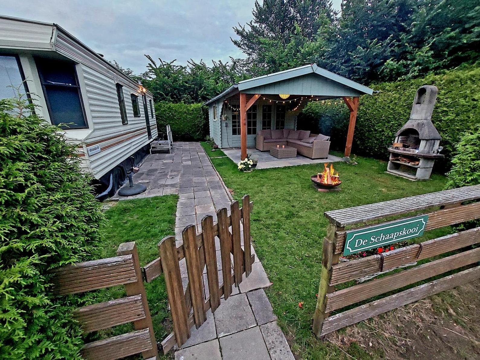 Familychalet De Schaapskooi, 6-Persons, Big Private Garden, Dogs Aloud Westergeest Luaran gambar